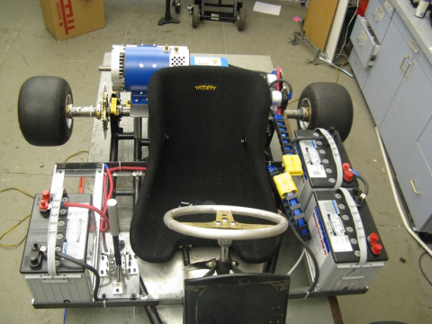 MIT electric racing go kart